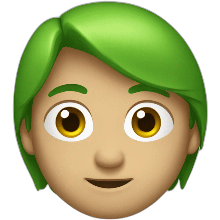 M verde emoji