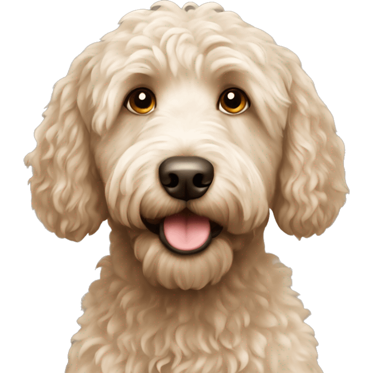 Labradoodle emoji