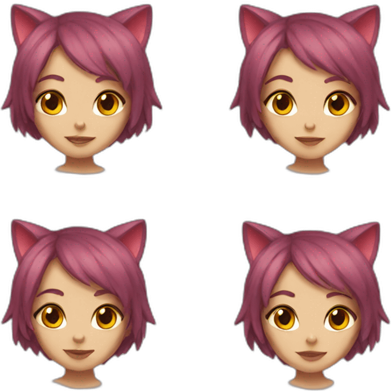 hot catgirl emoji