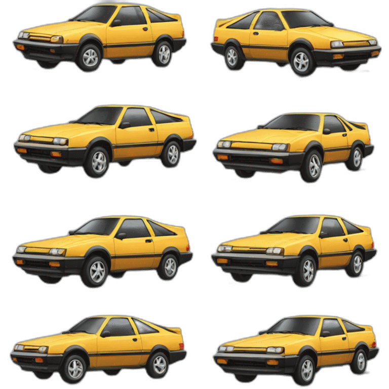 Toyota trueno emoji