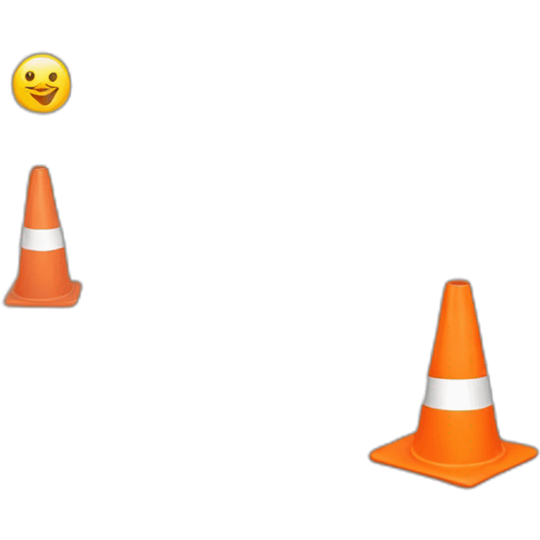 traffic cone emoji