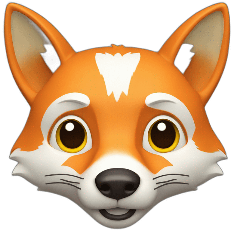 fox 3D emoji