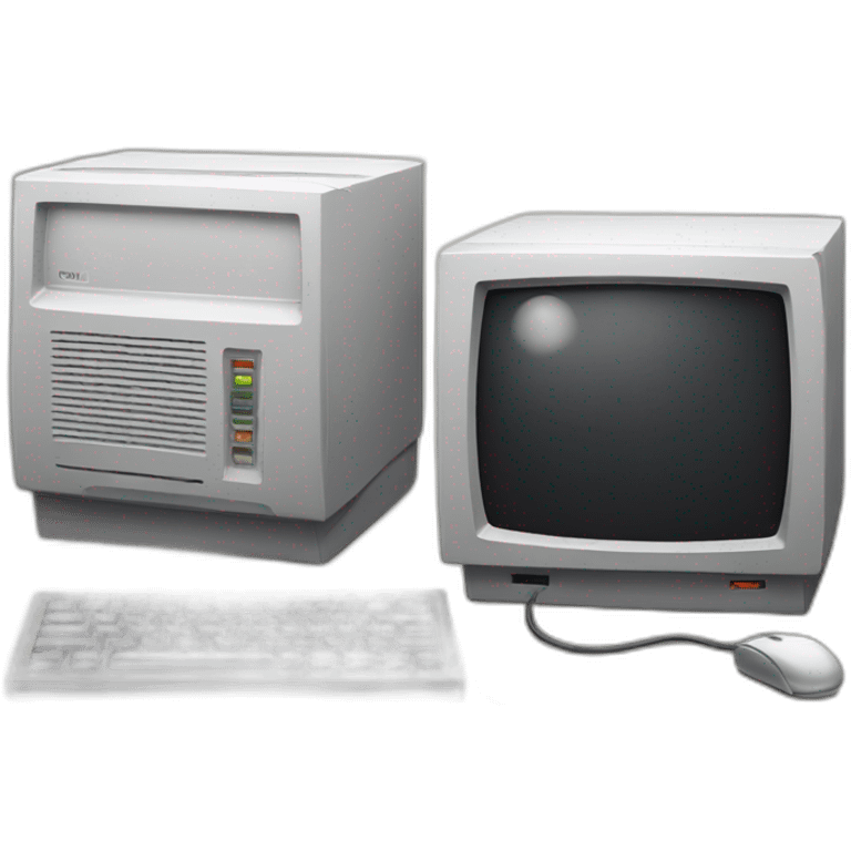 mac classic computer emoji