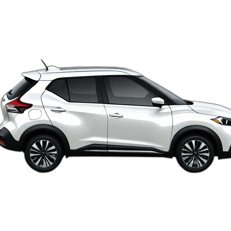 White Nissan Kicks emoji