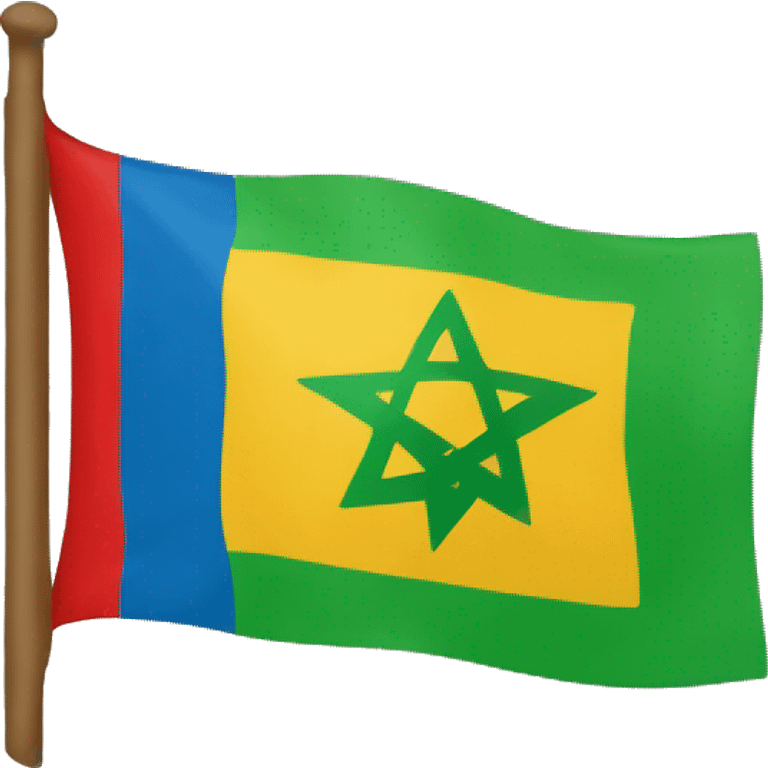 drapeau amazigh emoji