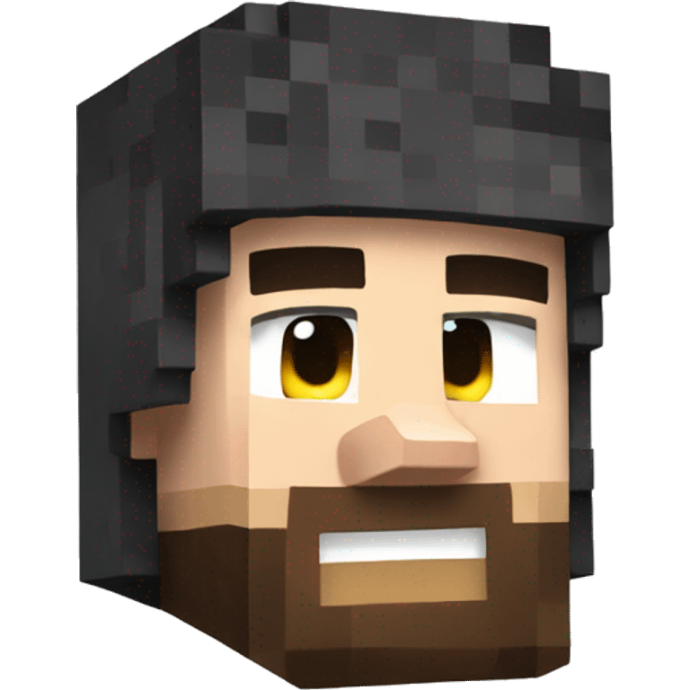 Minecraft steve emoji