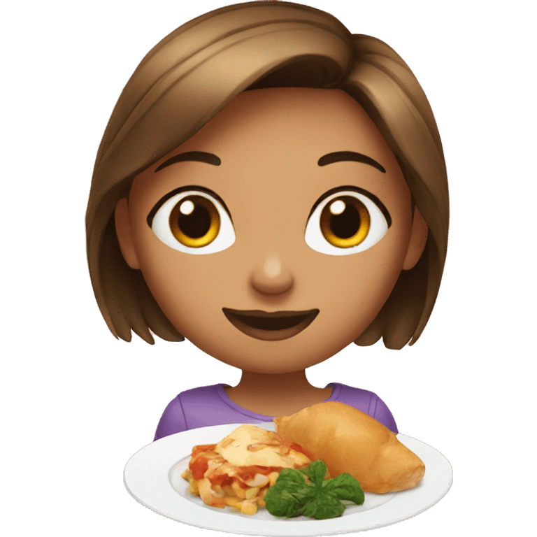 girl dinner emoji