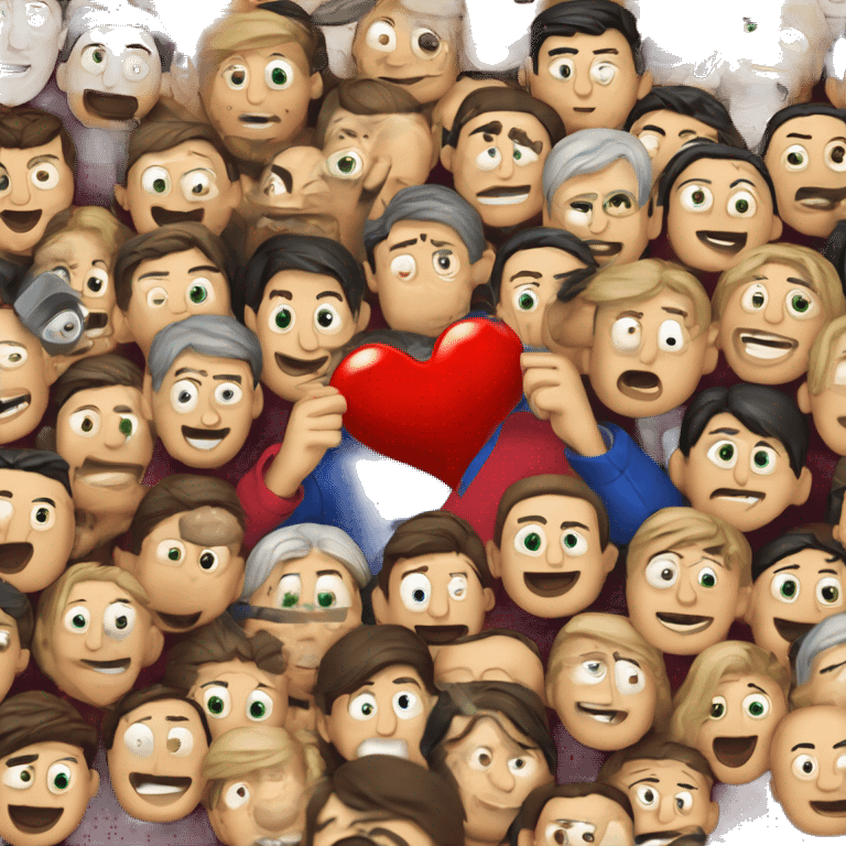 Corazón partido a la mitad  emoji