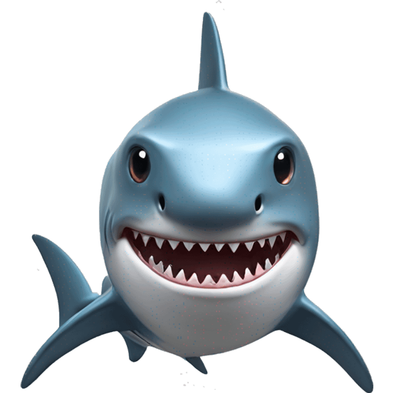 Shark with astronaut helmet  emoji