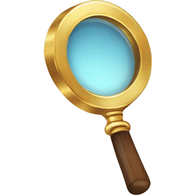 magnifying glass emoji