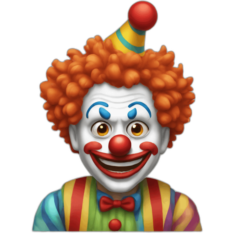 stupid clown emoji