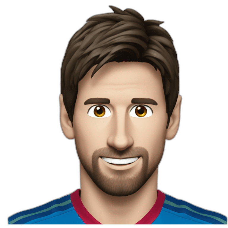 Neumar et Lionel Messi emoji