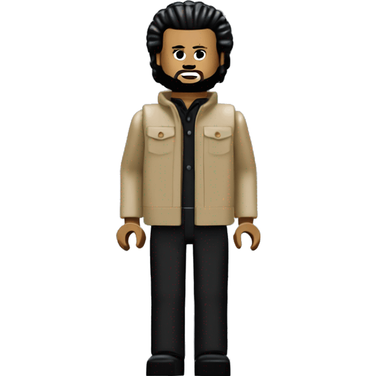 THE WEEKND lego full body emoji