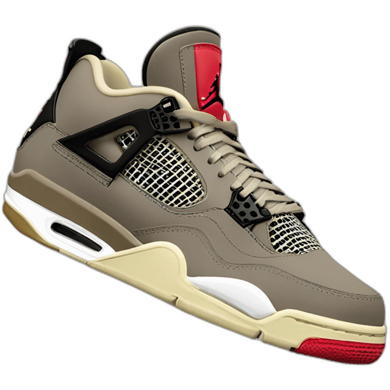 Air jordan4 SMOG emoji