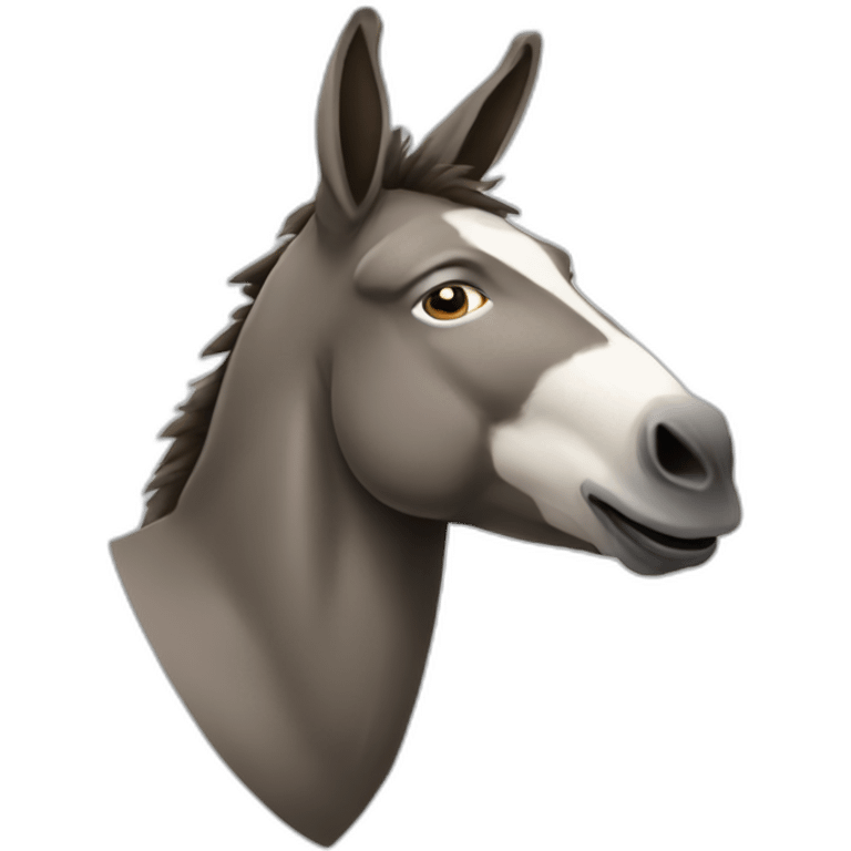 Donkey-Elon-musk emoji