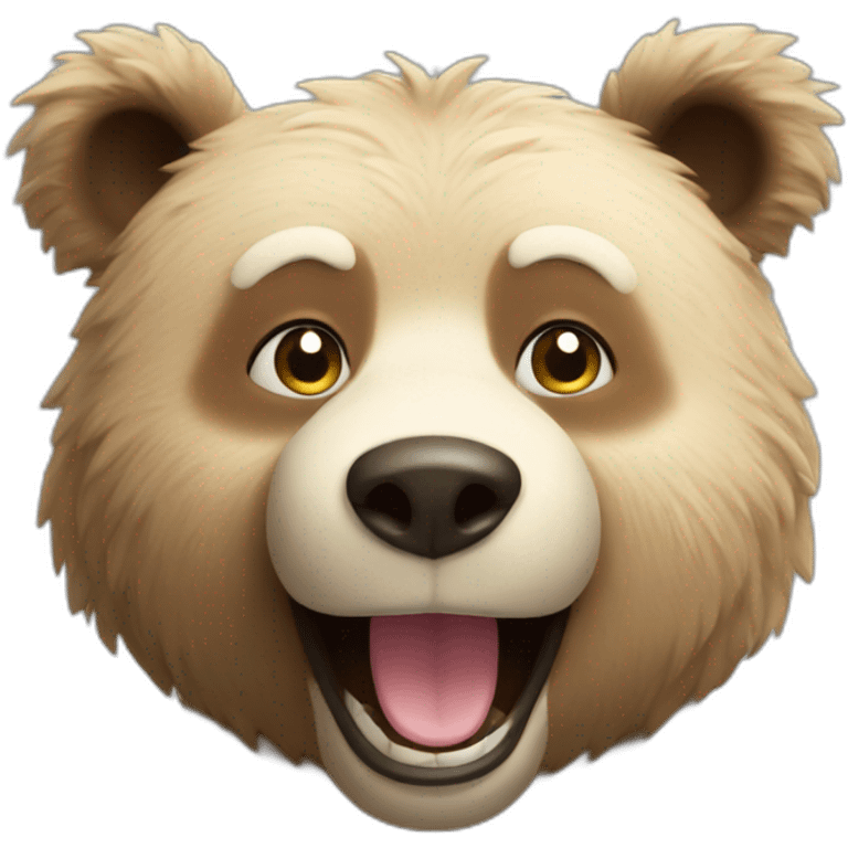 happy bear emoji