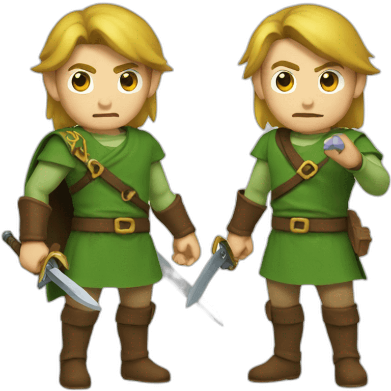 link-fighting emoji