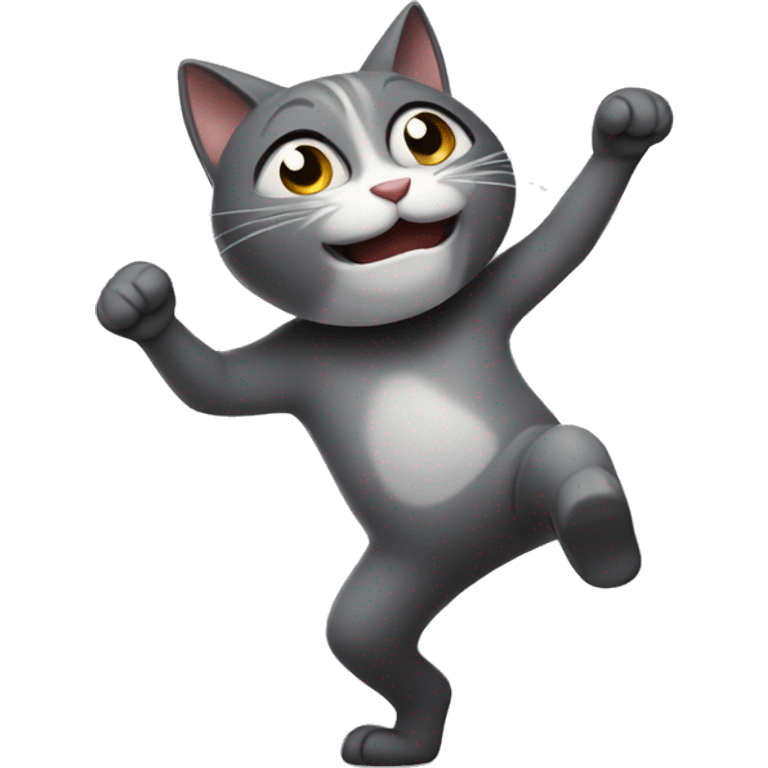 gato bailando emoji