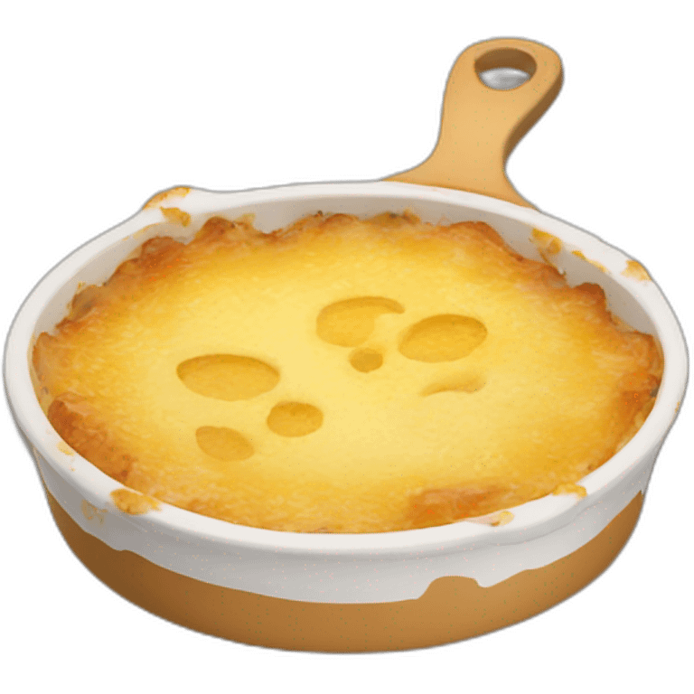 Gratin de pâtes  emoji