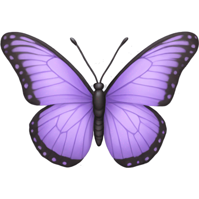 Pastel purple butterfly  emoji