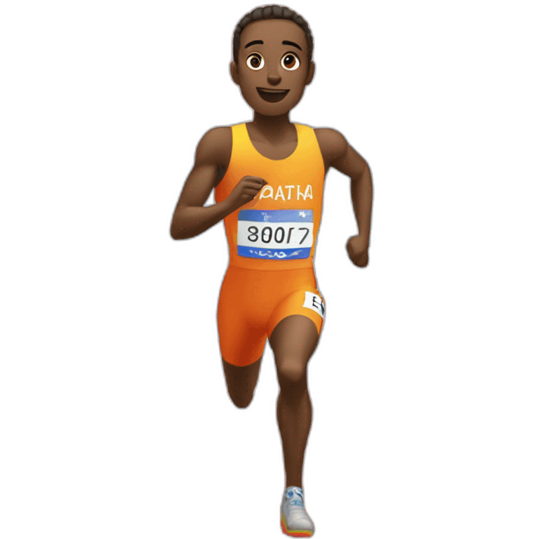 Piste athlétisme emoji