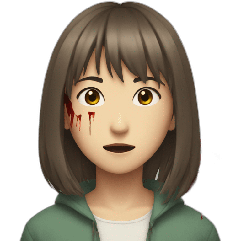 bloody chihiro emoji