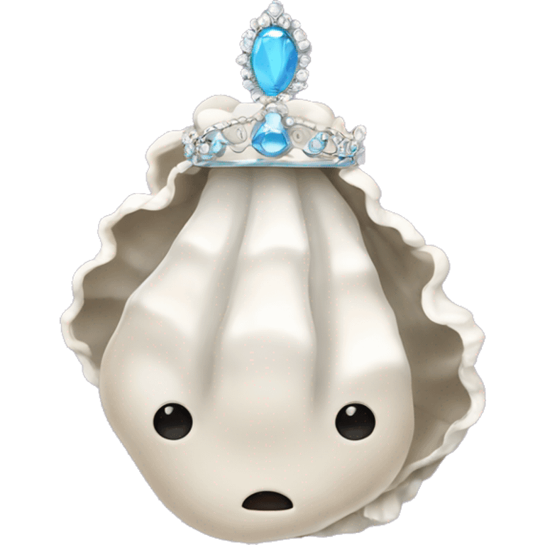 Oyster with a tiara  emoji