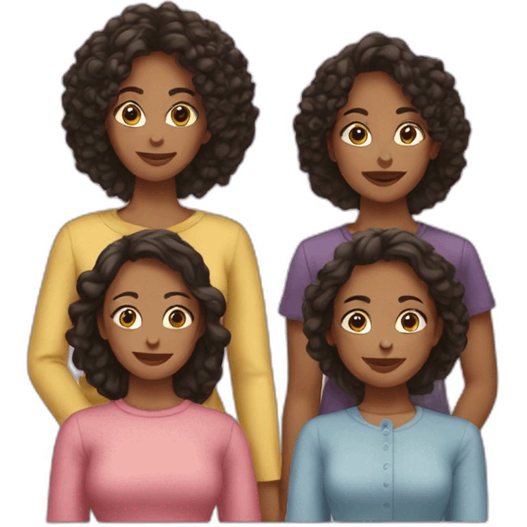 Five sisters emoji