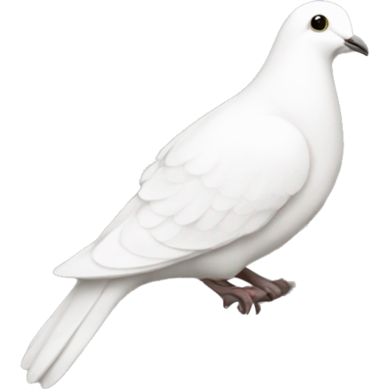 white dove and Olive branch emoji