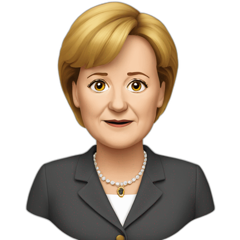 Angela Merkel emoji