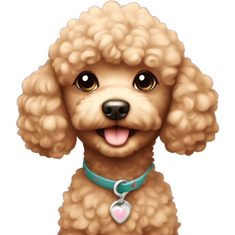 Toy-poodle cute emoji