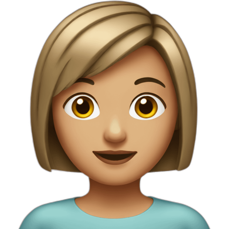 girl-with-bob-haircut emoji