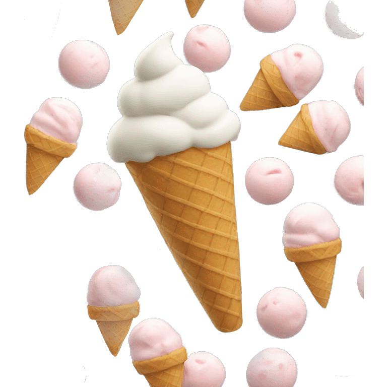 ice cream emoji