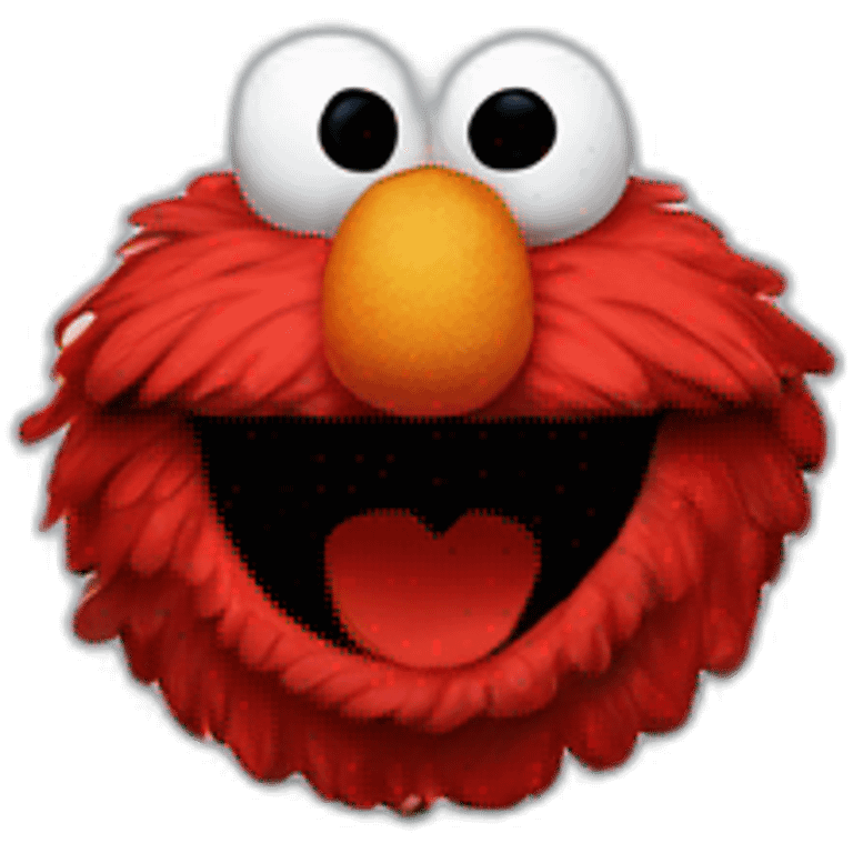 elmo thumb up emoji