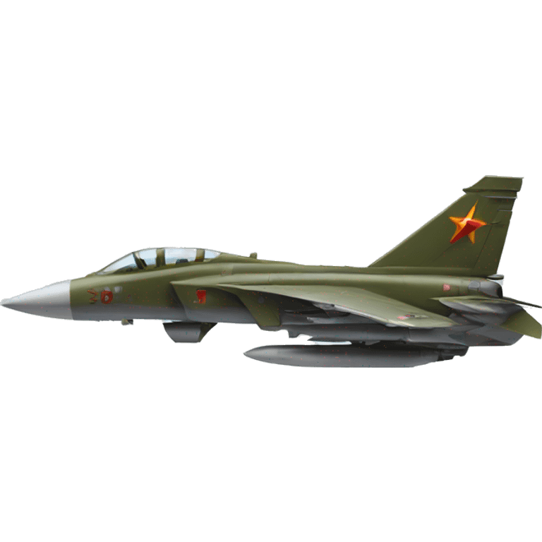 solviet era fighter jet emoji