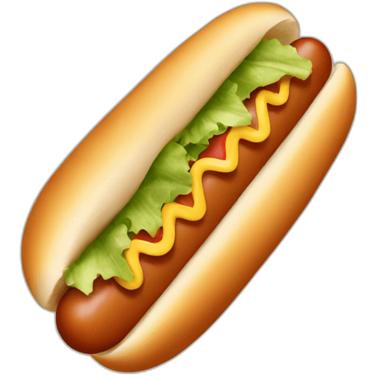 vegetarian hot dog emoji