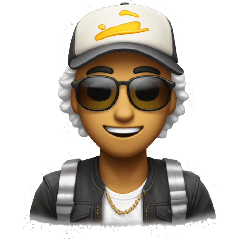 Creame un emojie persona con gorra dibujo w que se llame westcol emoji