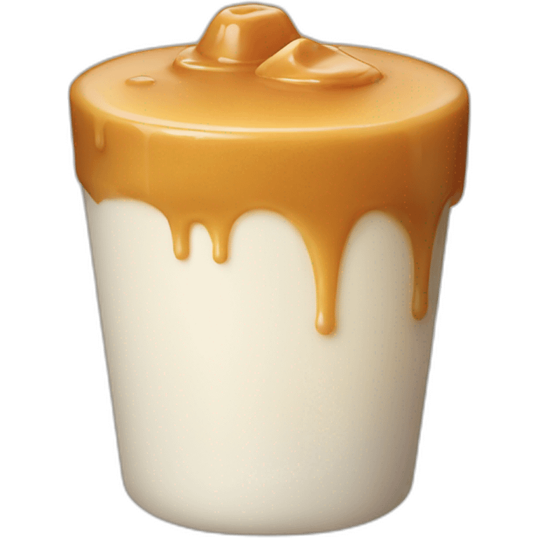 milk caramel emoji