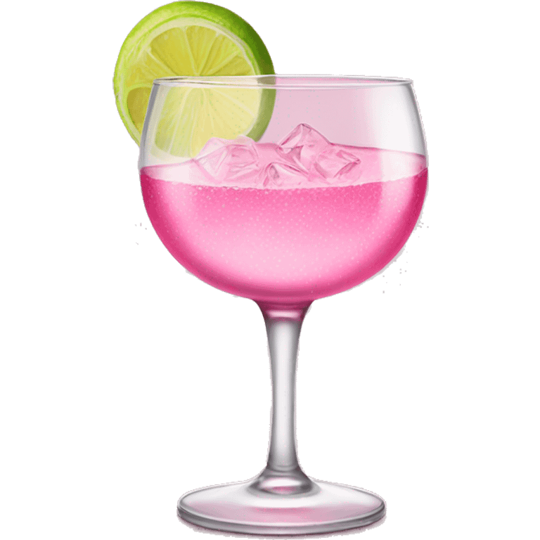 pink gin glass emoji