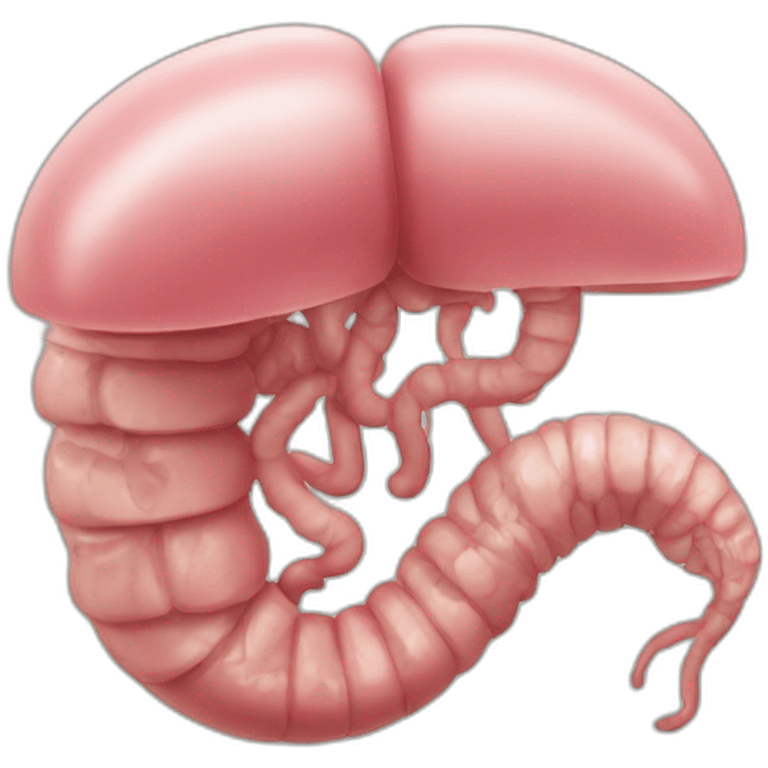 colon organ emoji