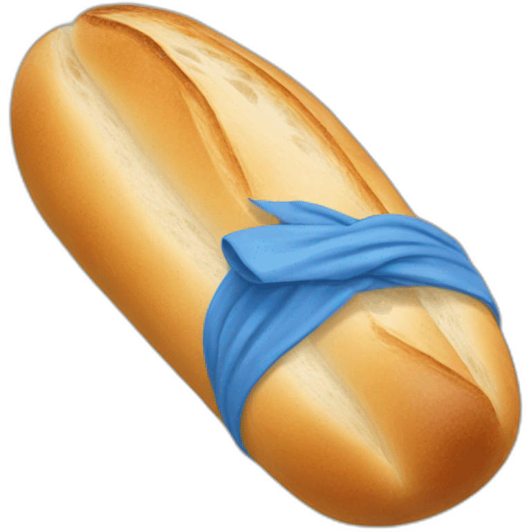 baguette blue emoji