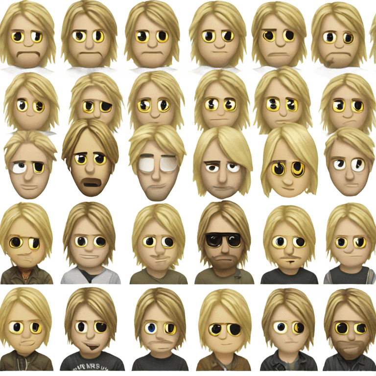 Kurt cobain  emoji