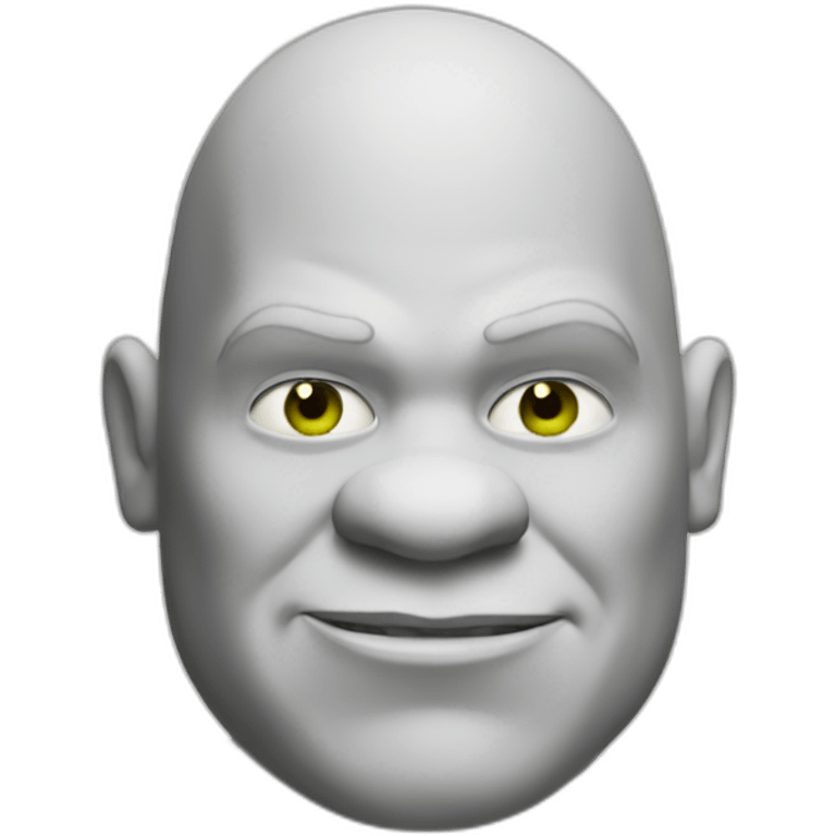 White-Shrek emoji