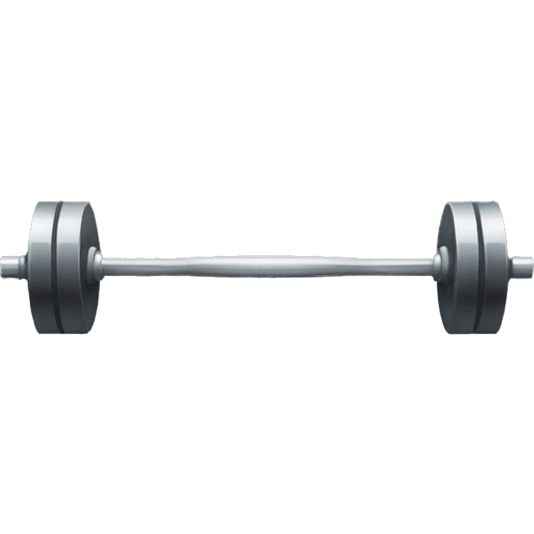 Barbell emoji