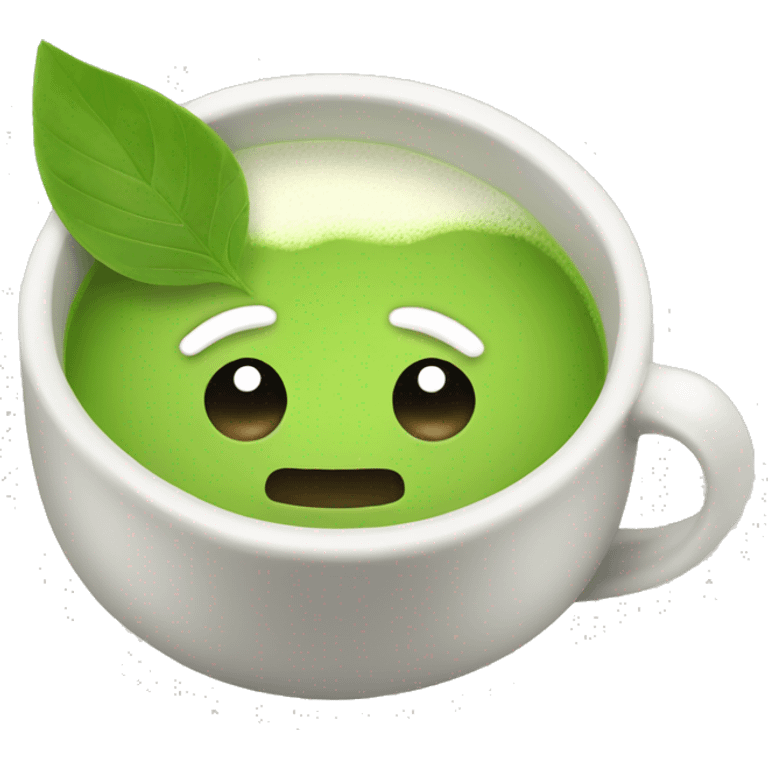 Matcha tea emoji