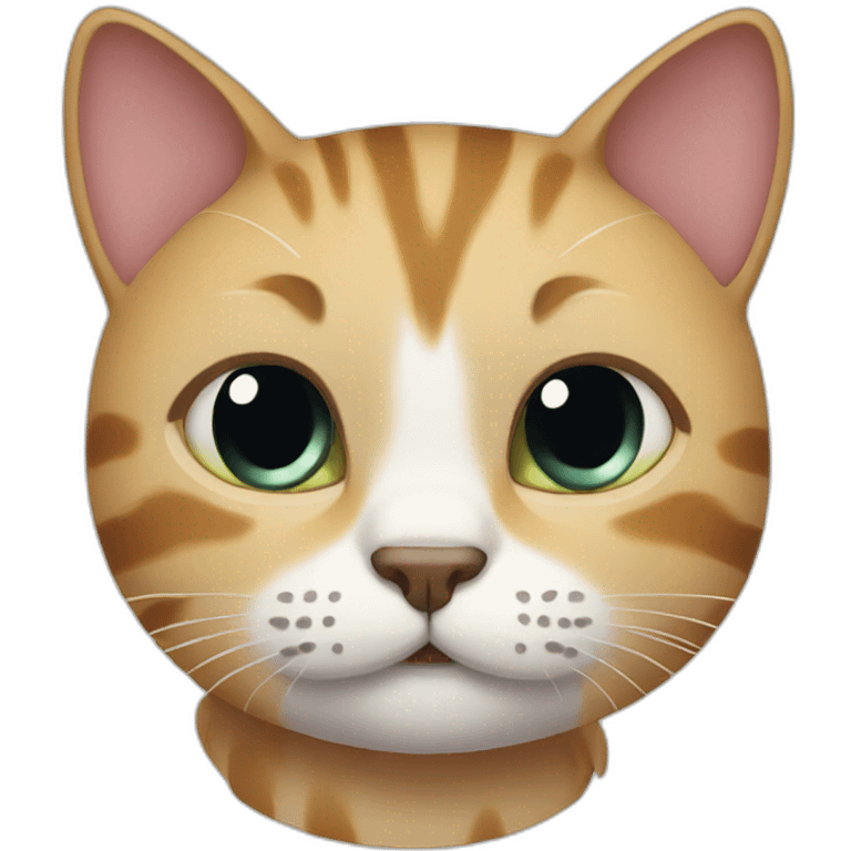 Cartoon cat emoji