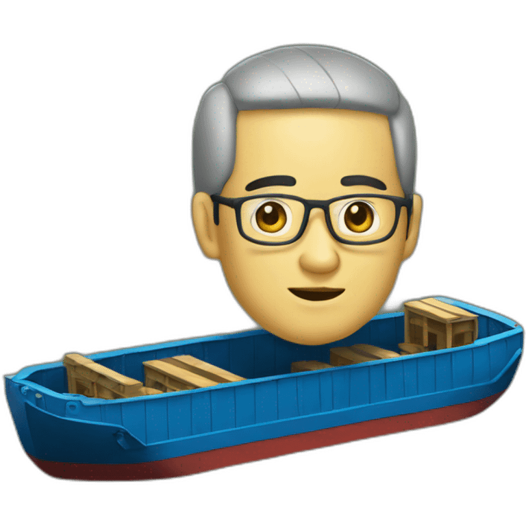 yerbol on a barge emoji