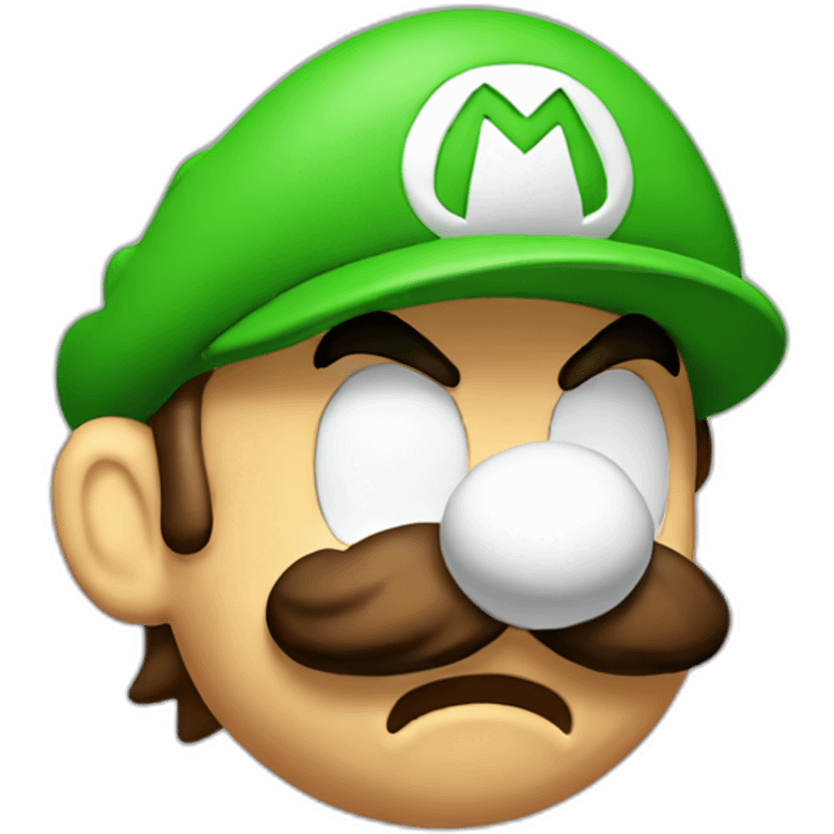 Mario bros sneezing emoji