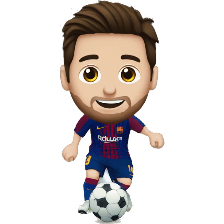 messi goal against real madrid emoji