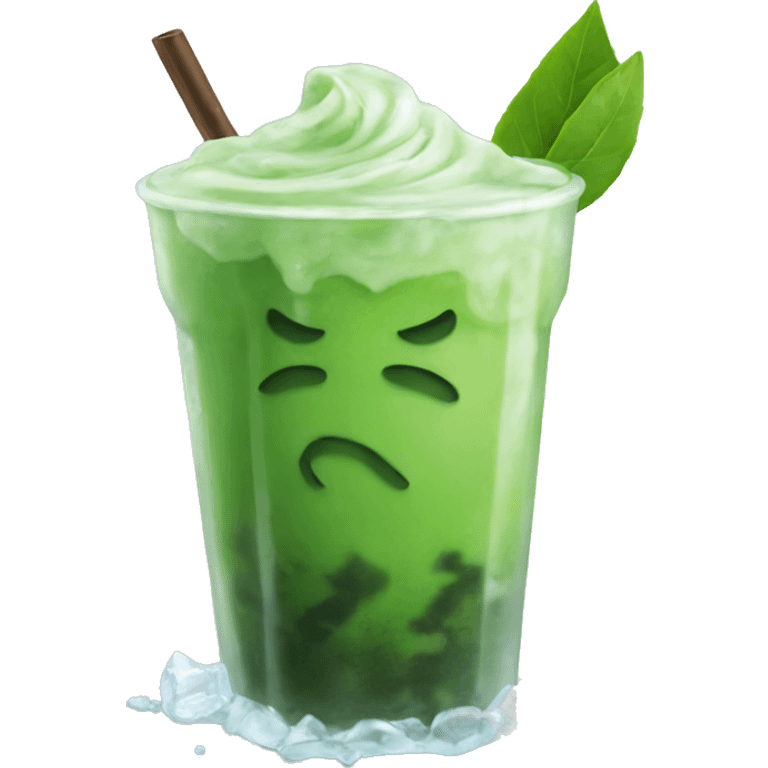 iced matcha emoji